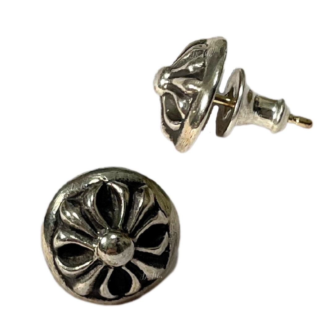 【新品未使用】Cross Ball Stud Earring