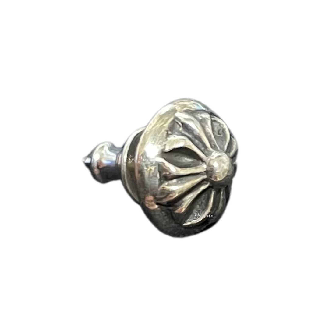 【新品未使用】Cross Ball Stud Earring