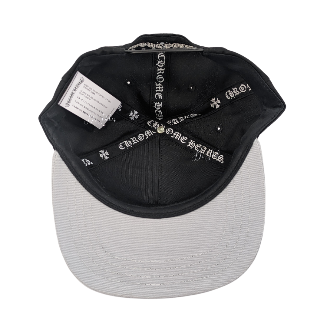 【新品未使用】Cross Leather Patch CH Logo Baseball Cap