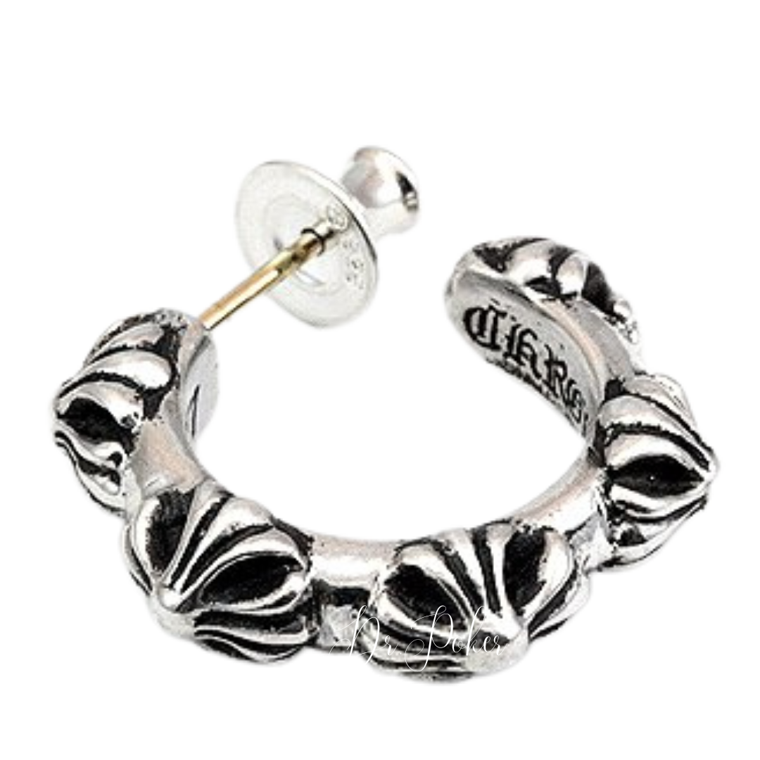 【新品未使用】CH Plus Hoop Earring