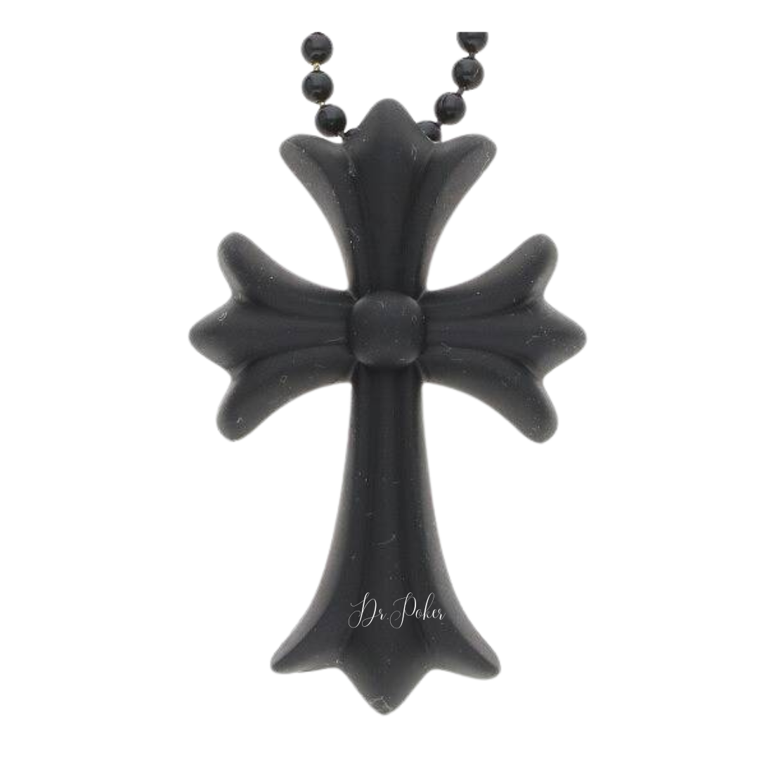 CH Cross Silicon Necklace