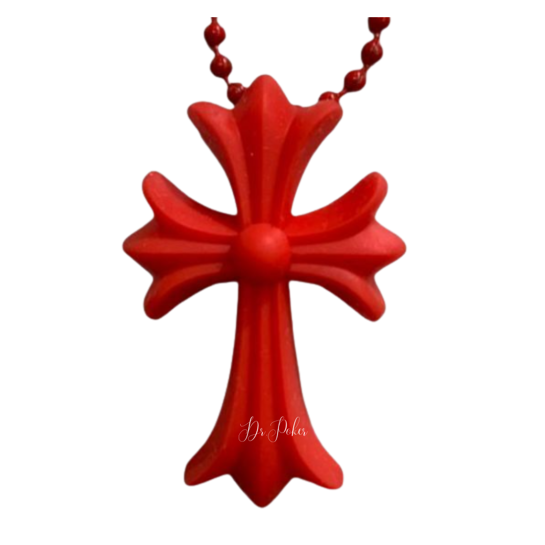 CH Cross Silicon Necklace