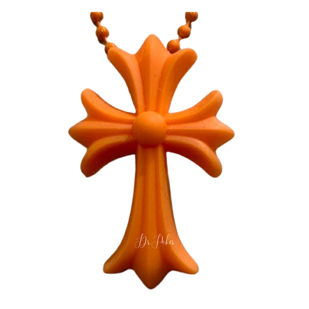 CH Cross Silicon Necklace