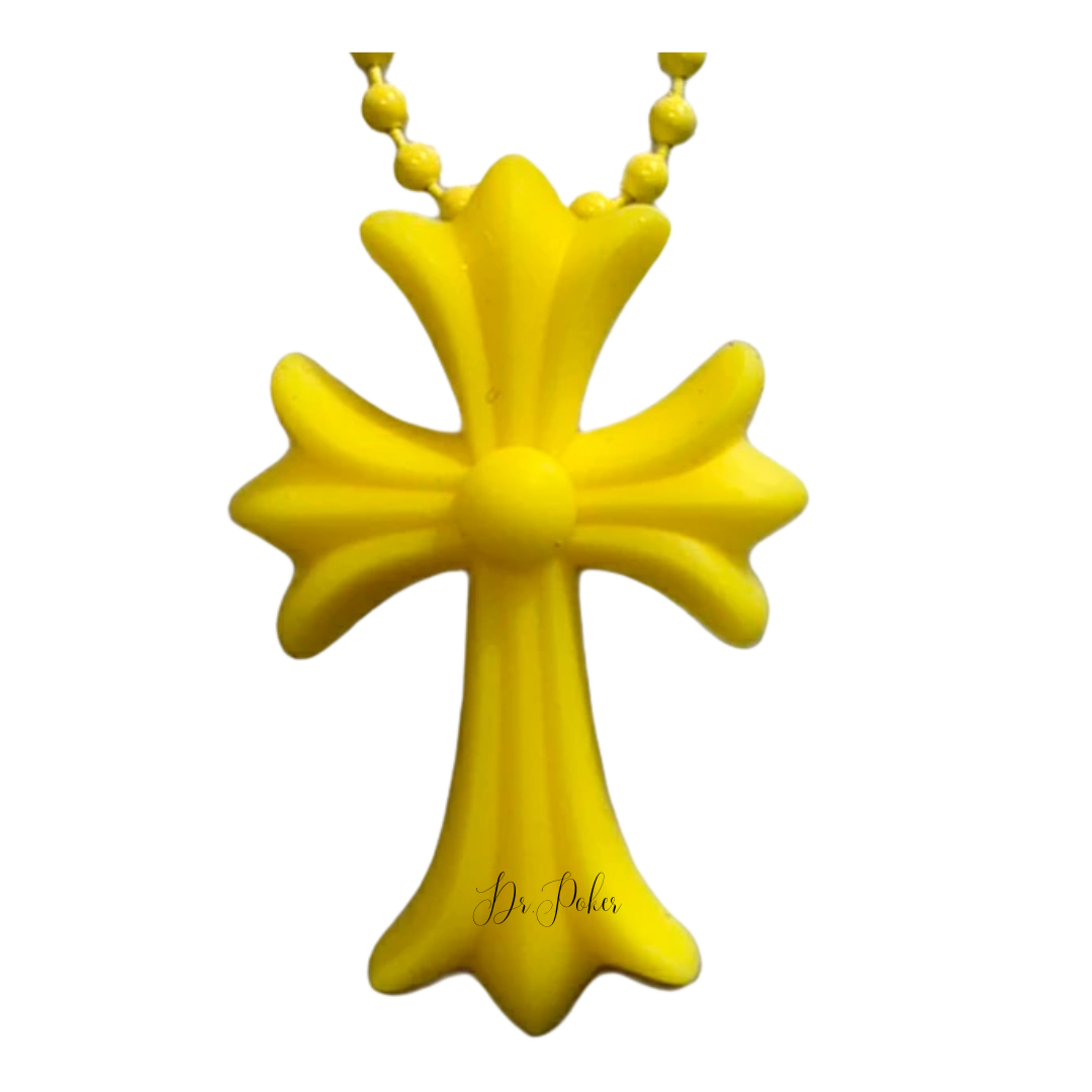 CH Cross Silicon Necklace