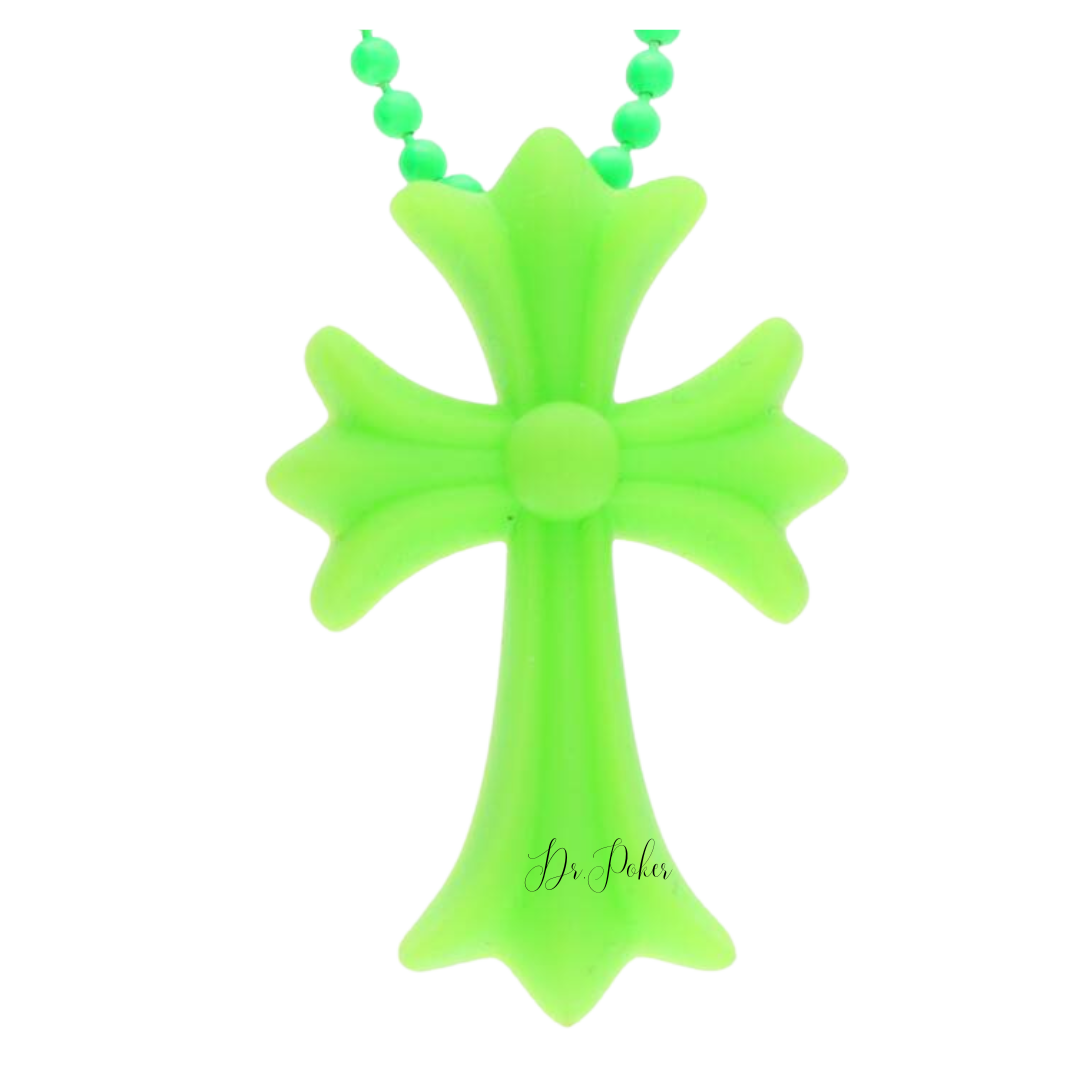 CH Cross Silicon Necklace