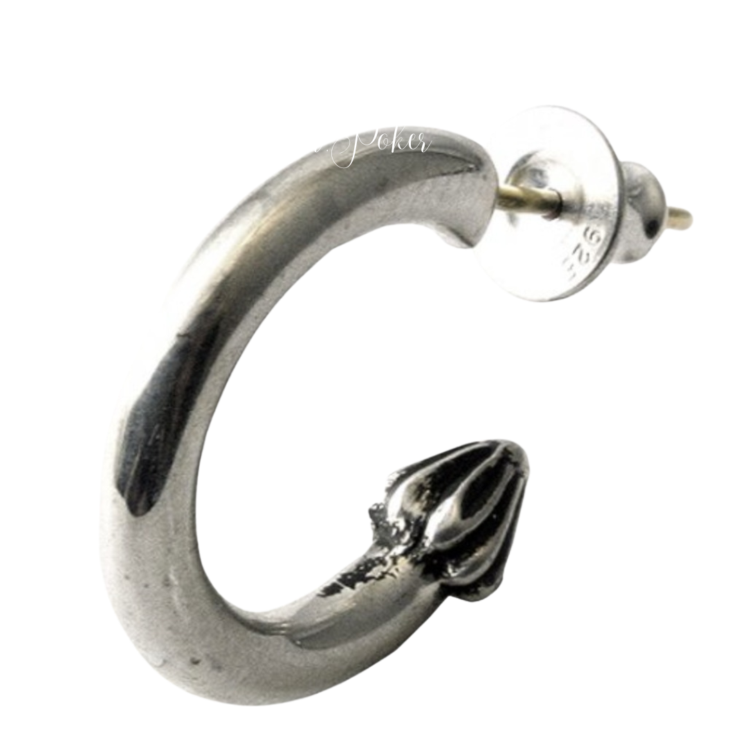 【新品未使用】Plain Hoop Earring