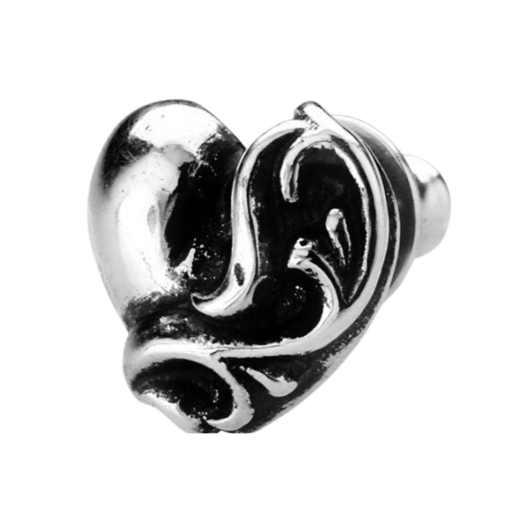 【新品未使用】Heart Stud Earring