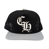 【新品未使用】Cross Leather Patch CH Logo Baseball Cap