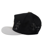 【新品未使用】Cross Leather Patch CH Logo Baseball Cap