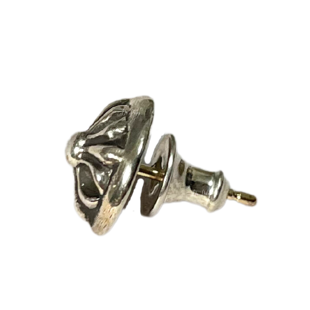 【新品未使用】Cross Ball Stud Earring