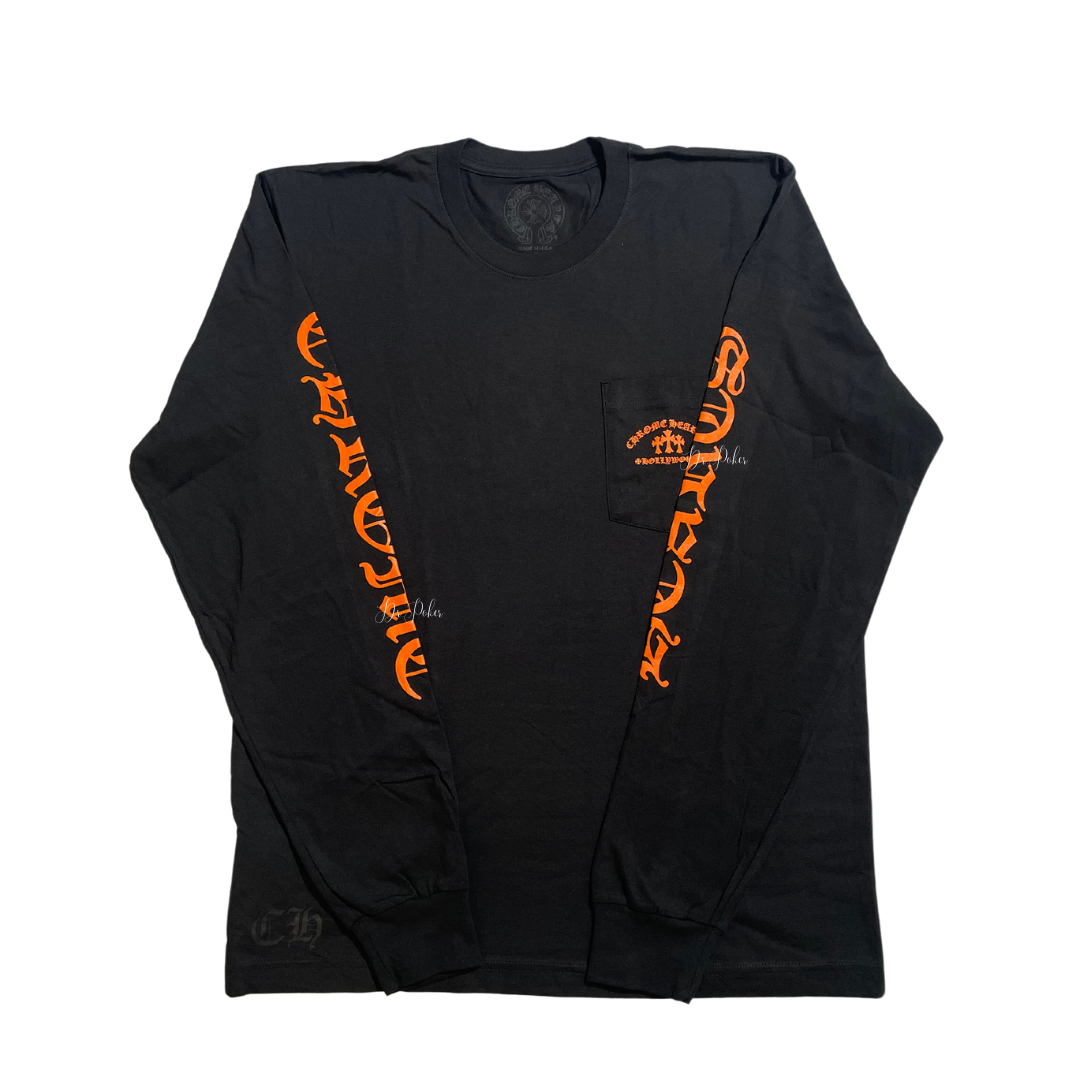 【新品未使用】Orange Cemetery Cross L/S T-Shirts