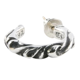 【新品未使用】Scroll Hoop Earring