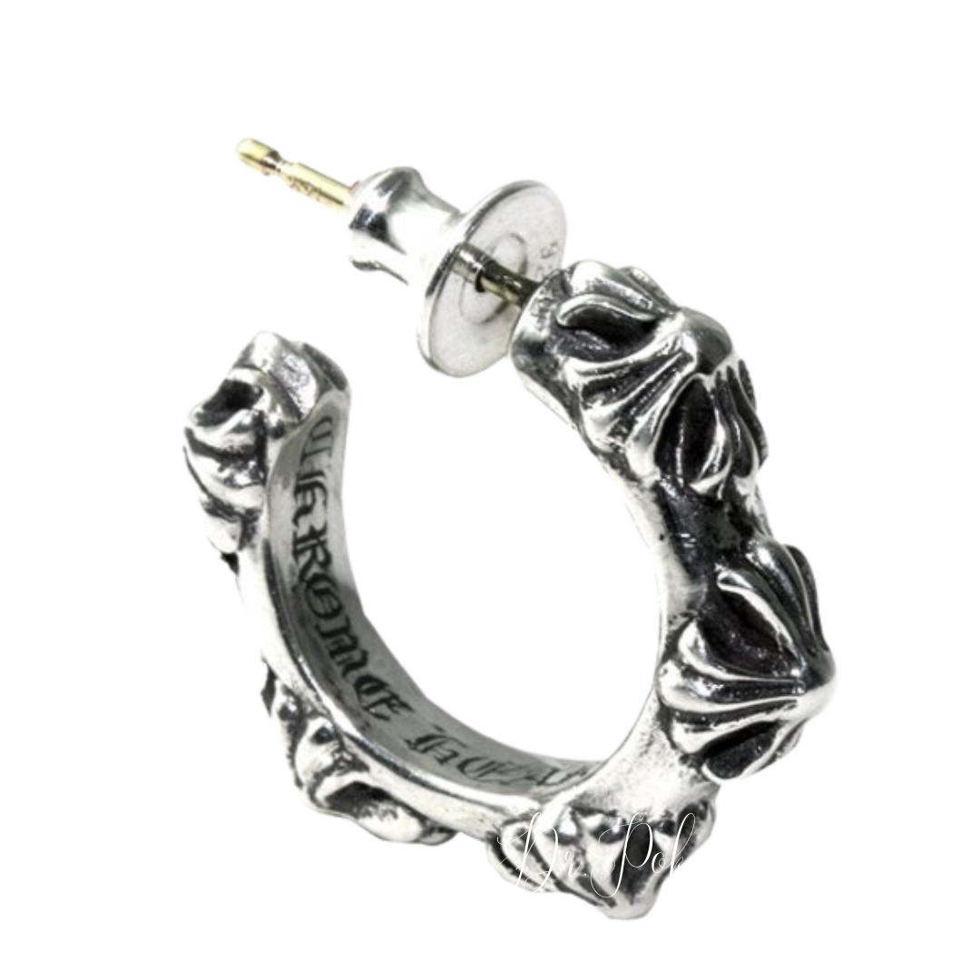 【新品未使用】CH Plus Hoop Earring