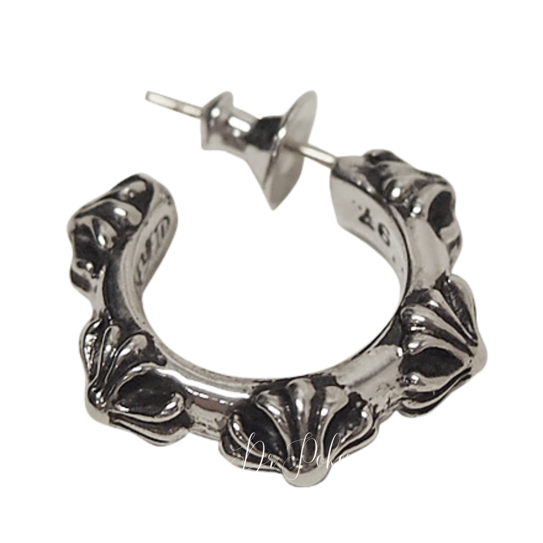 【新品未使用】CH Plus Hoop Earring