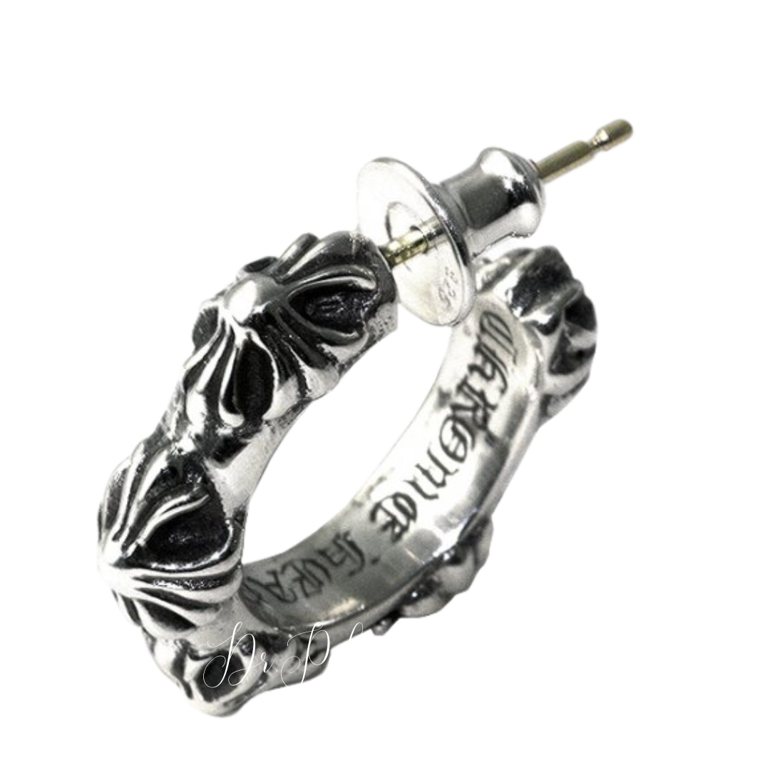 【新品未使用】CH Plus Hoop Earring