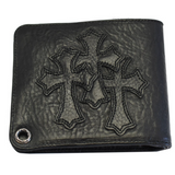 【新品未使用】1 Snap Cemetery Cross Bi-Fold Wallet