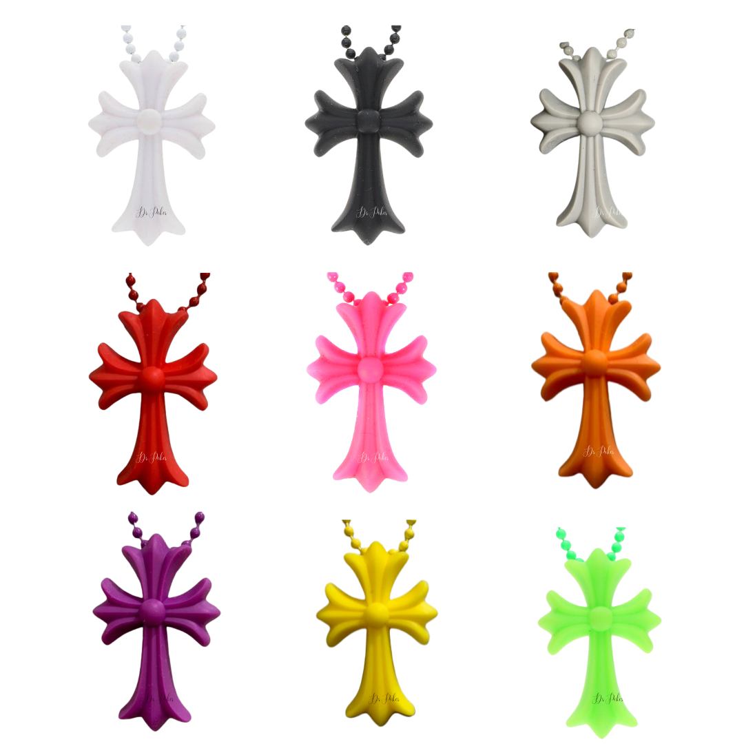 CH Cross Silicon Necklace