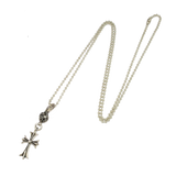 【新品未使用】1 Ball Tiny Cross Necklace