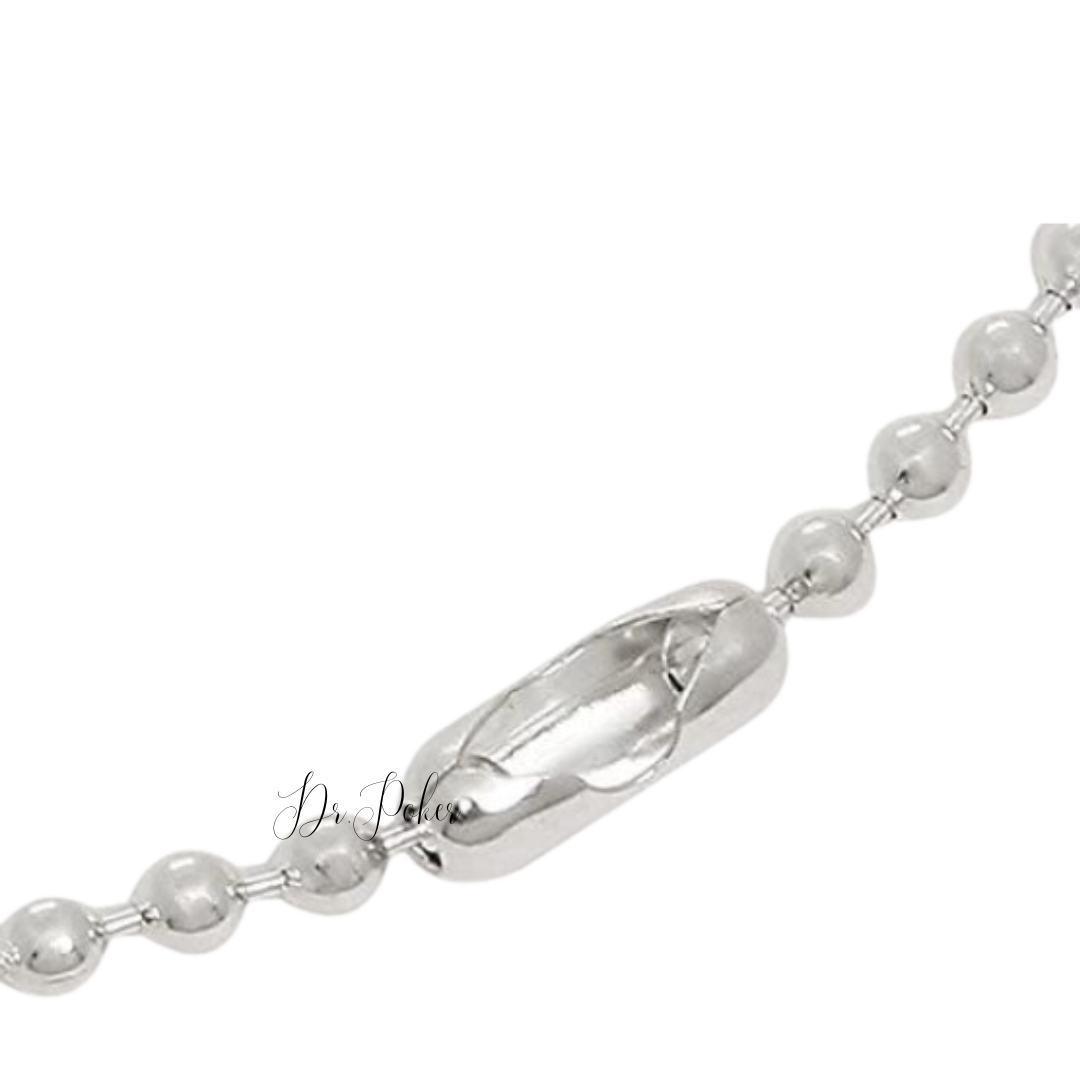 【新品未使用】1 Ball Tiny Cross Necklace