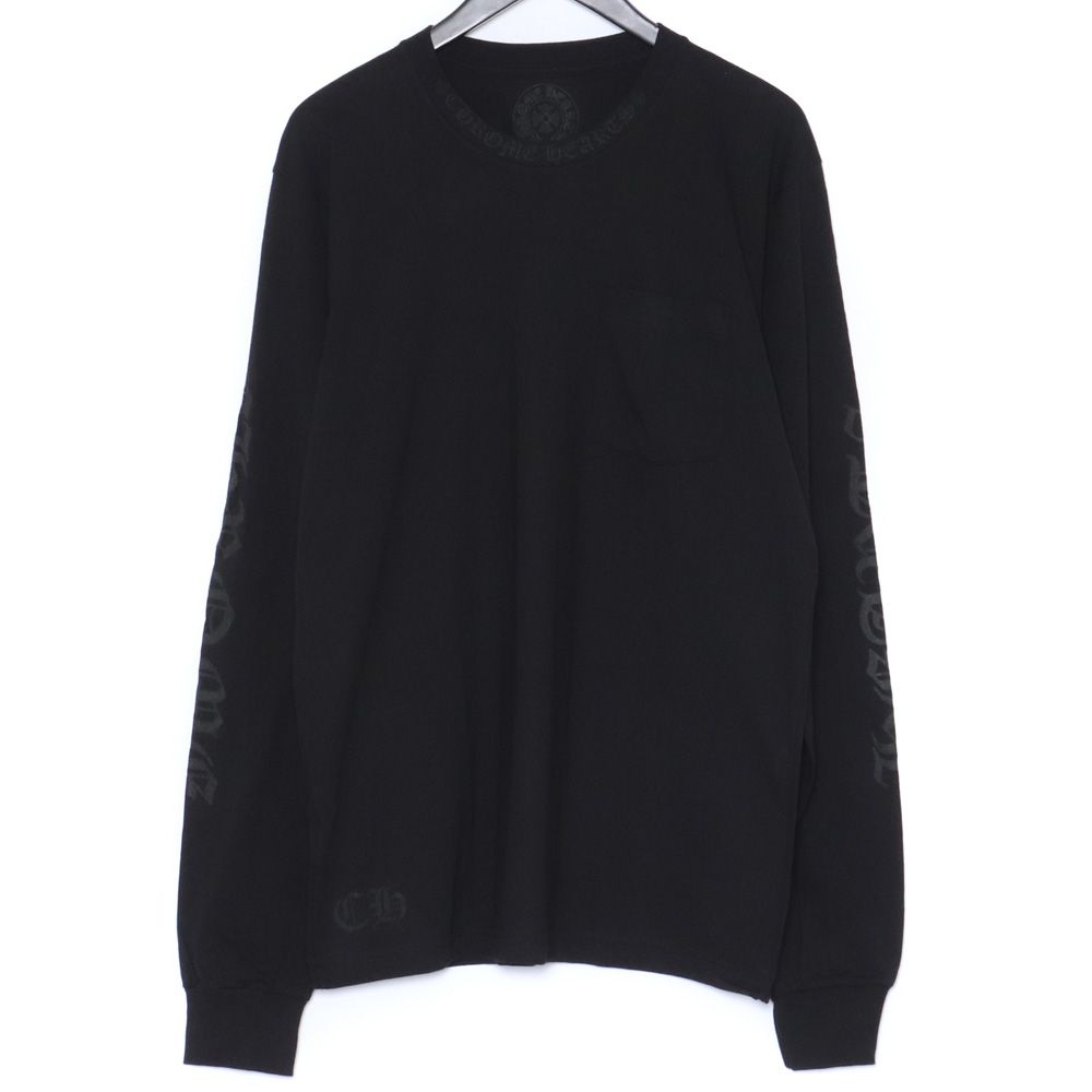 【新品未使用】Letters Neck Logo L/S T-Shirts
