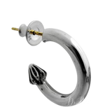 【新品未使用】Plain&nbsp;Hoop Earring