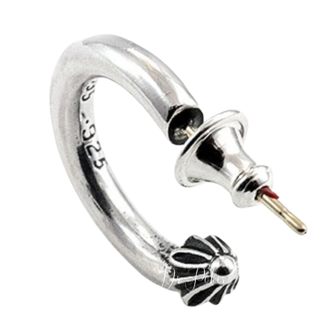 【新品未使用】Plain&nbsp;Hoop Earring