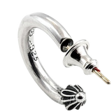 【新品未使用】Plain&nbsp;Hoop Earring