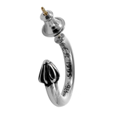 【新品未使用】Plain&nbsp;Hoop Earring