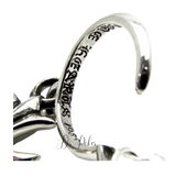 【新品未使用】Tiny CH Cross Hoop Earring